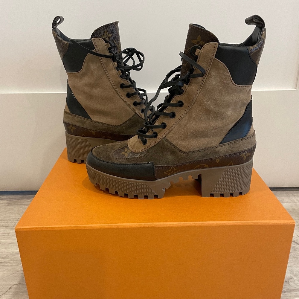Louis Vuitton Laureate Platform Desert Boot